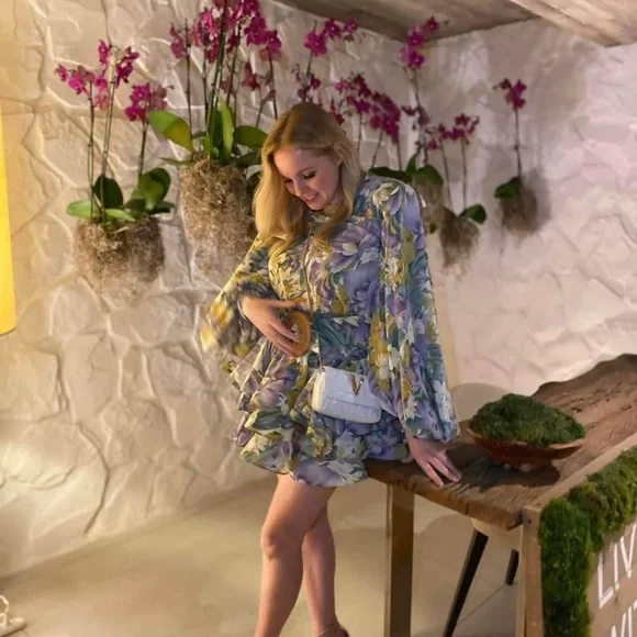 Bronx and Banco Beautiful Floral Dress, size S - Picture 3 of 4